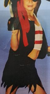 Kids Costumes to Hire - Pirate Girl - 4-7 Years